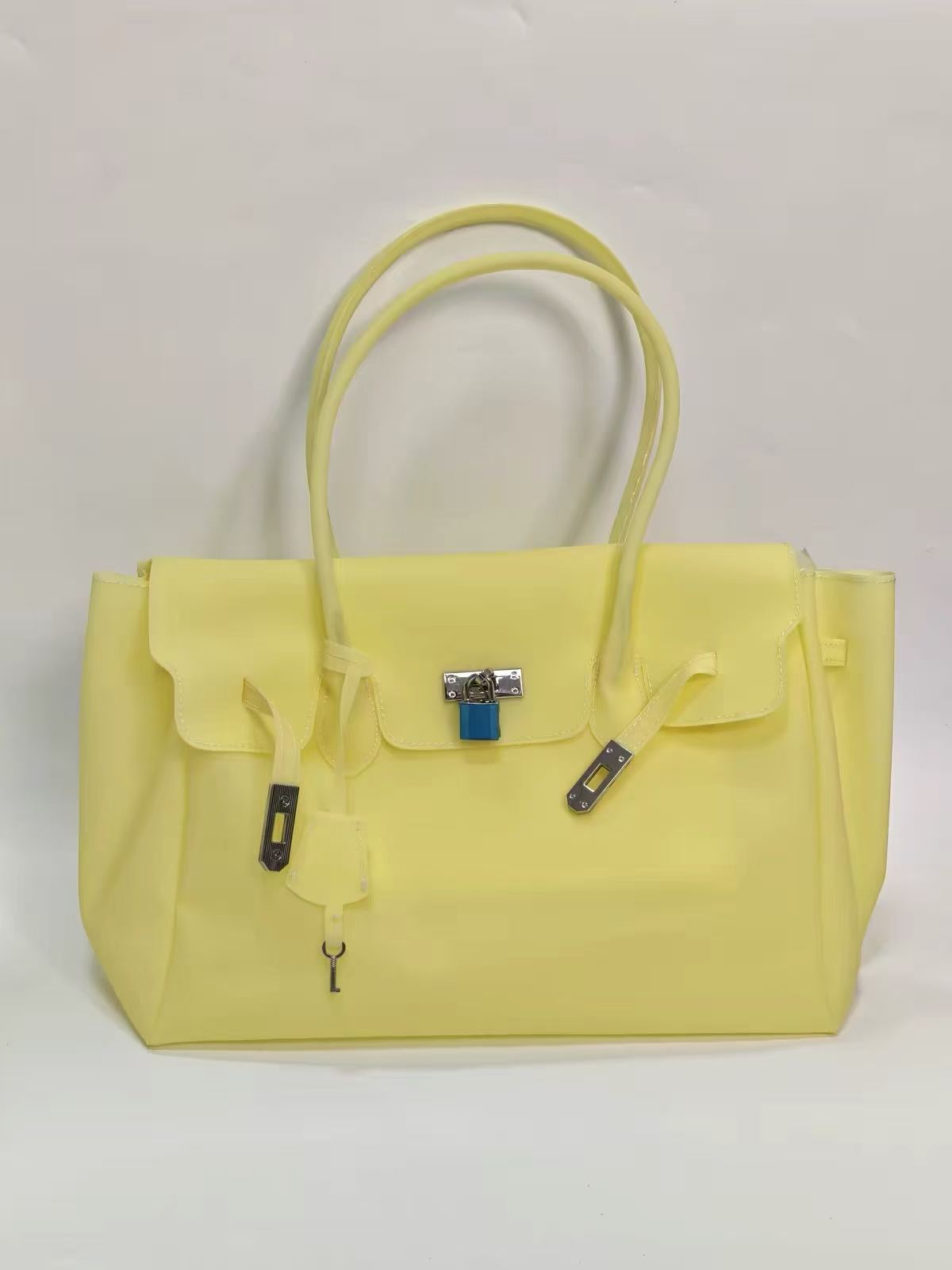 YELLOW JELLY FIRKIN TOTE BAG