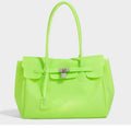 GREEN JELLY FIRKIN TOTE BAG